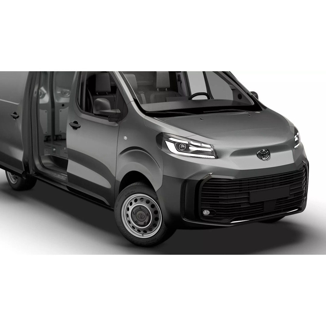 Toyota Proace Electric Van L2 3D Model – High Poly Automotive Asset, FBX - View 12