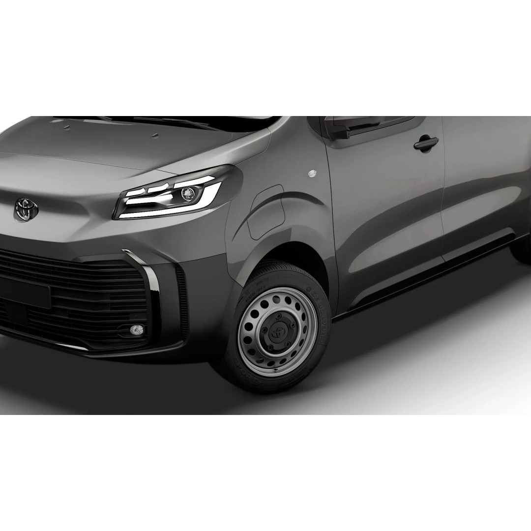 Toyota Proace Electric Van L2 3D Model – High Poly Automotive Asset, FBX - View 13