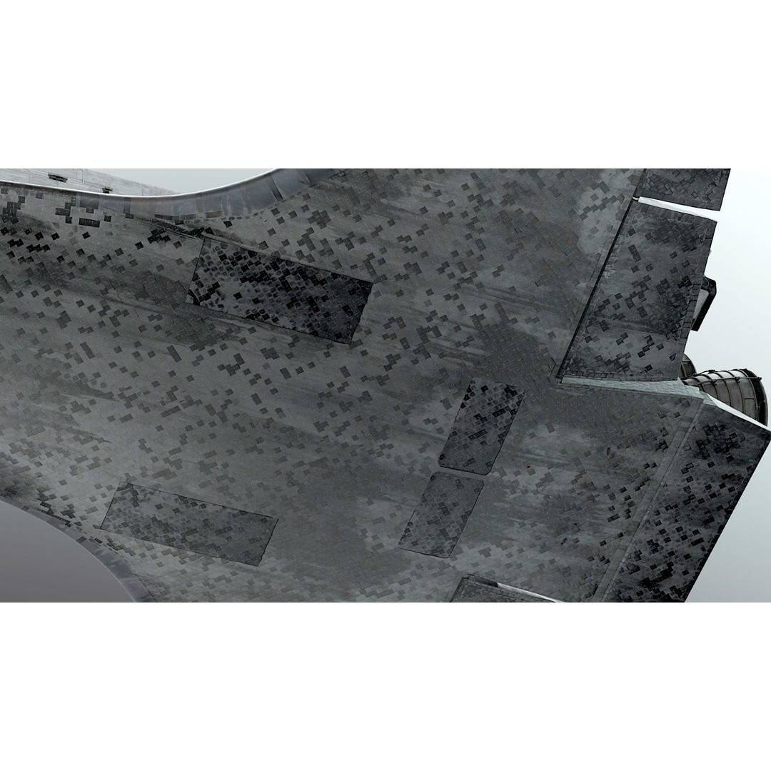 NASA Space Shuttle Atlantis 3D Model – High Poly PBR Asset, FBX, OBJ - View 12