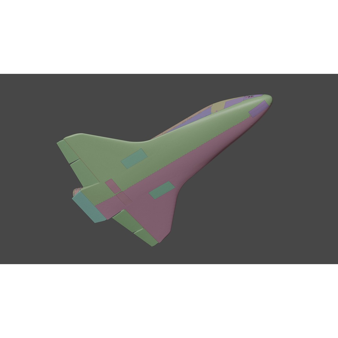 NASA Space Shuttle Atlantis 3D Model – High Poly PBR Asset, FBX, OBJ - View 23