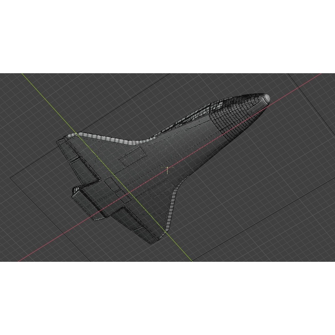 NASA Space Shuttle Atlantis 3D Model – High Poly PBR Asset, FBX, OBJ - View 27