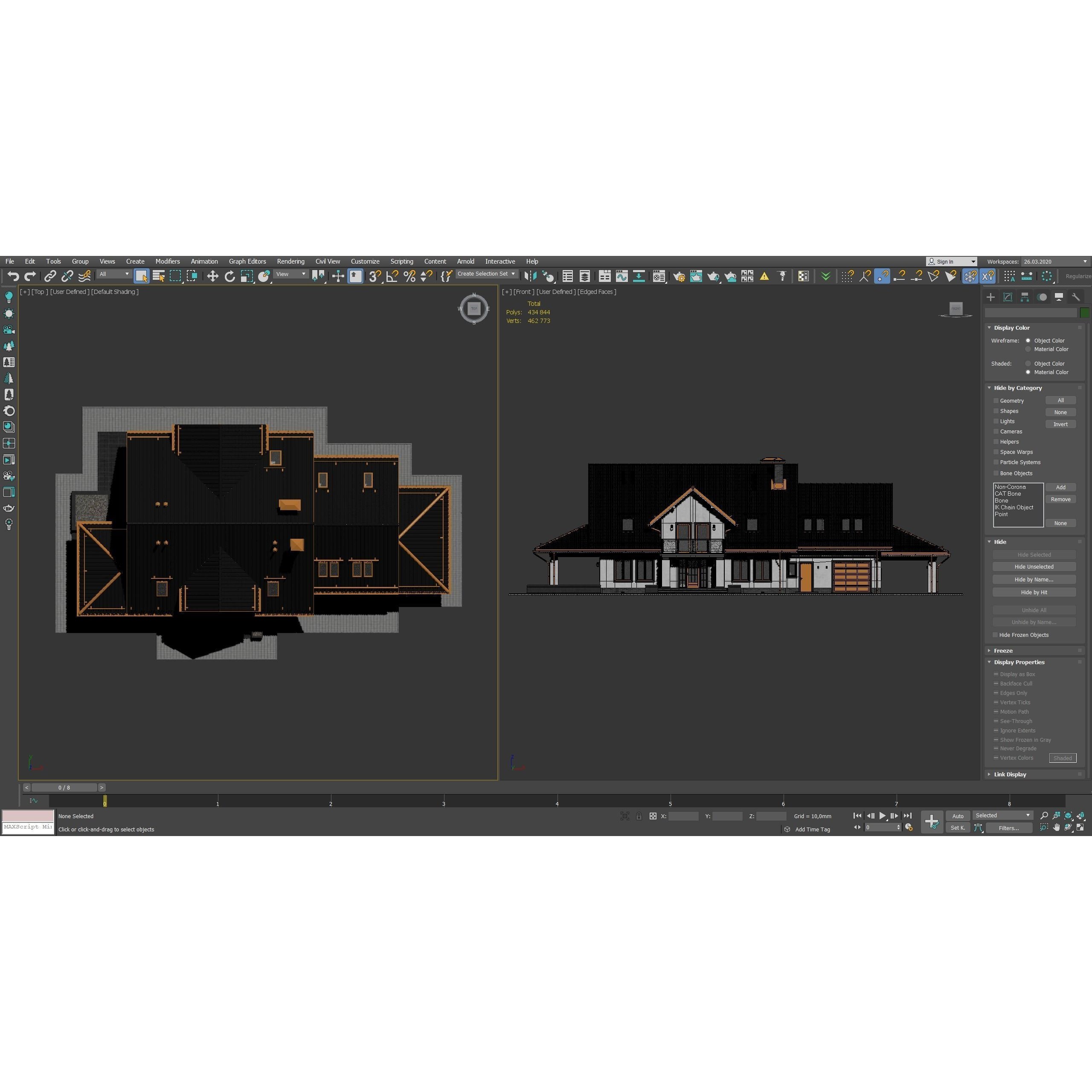 Privat House 4 - Game-Ready 3D Model