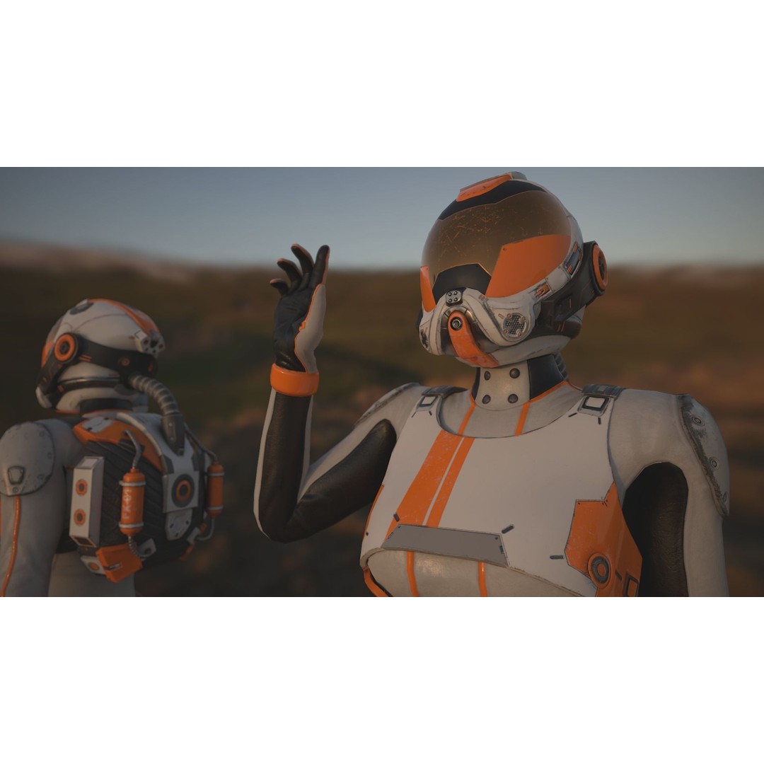 FX01 Female Sci-Fi Suit 3D Model – Low Poly Rigged Character, FBX - View 6