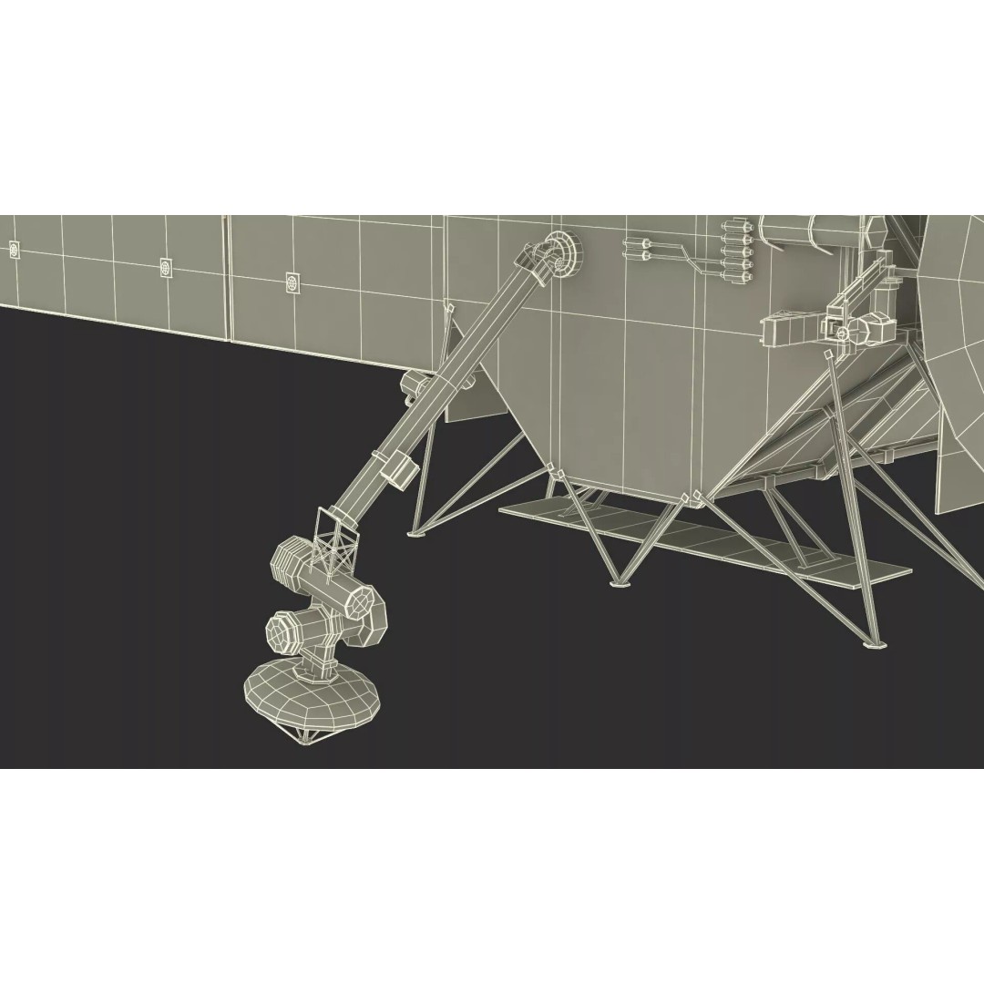 Space Satellite 3D Model – High Poly PBR Asset for Exploration - View 22