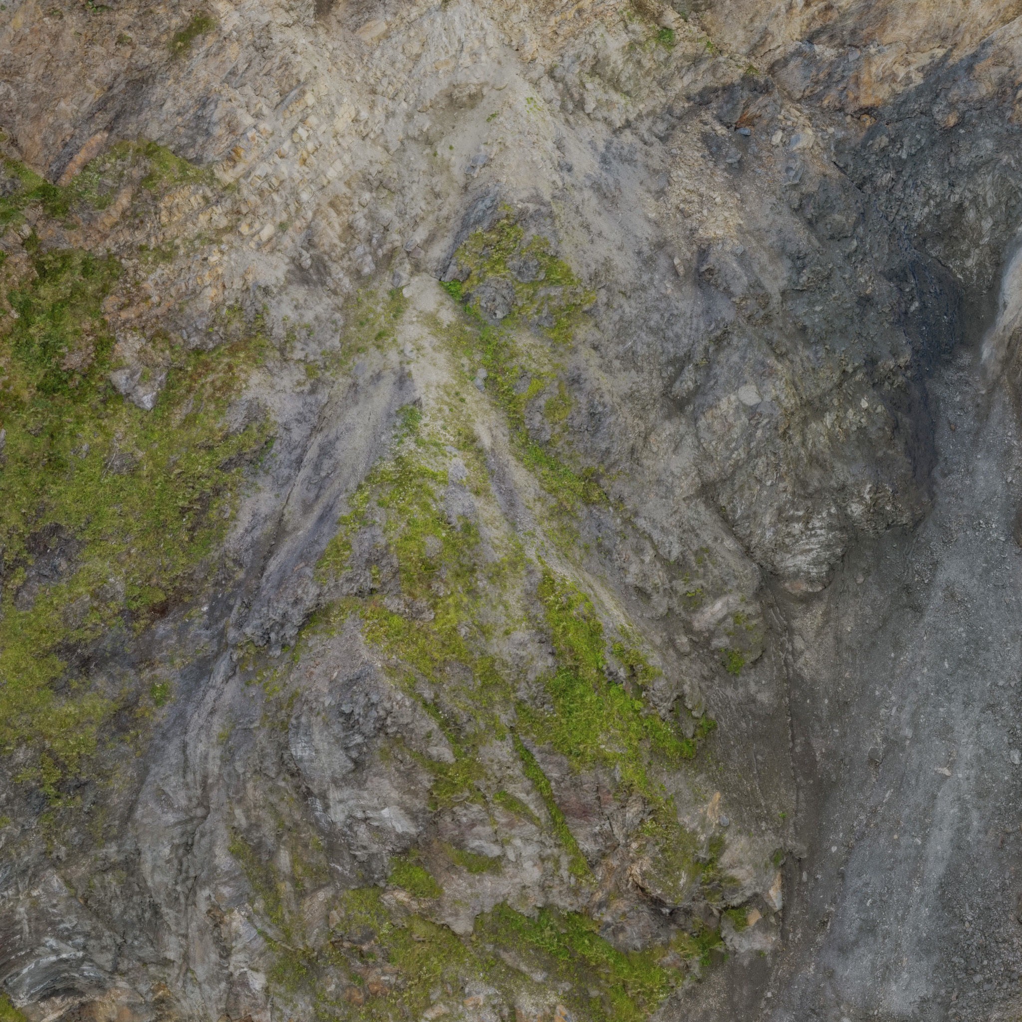 Large Coast Cliff - Low-Poly Game-Ready 3D Model - View 17