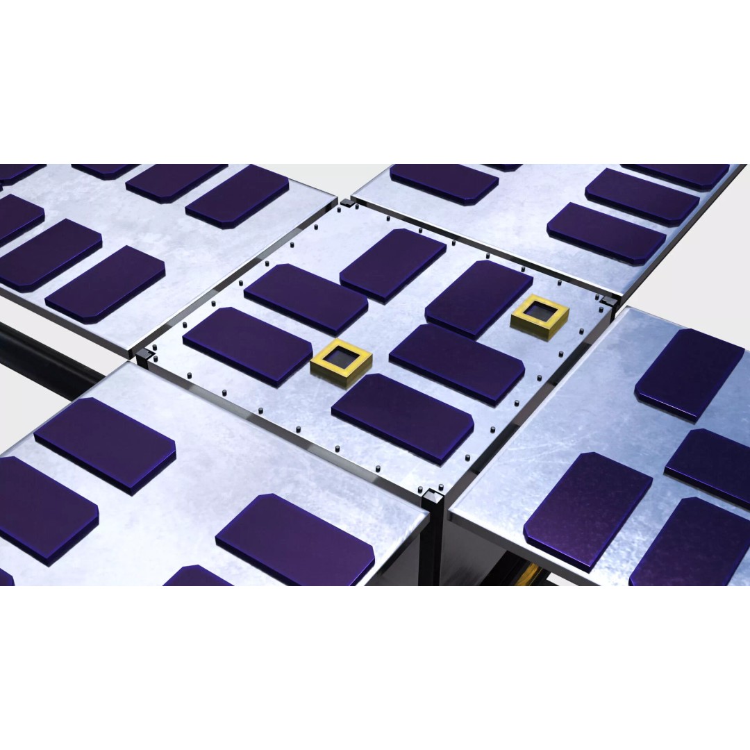 Satellite with Solar Sail 3D Model – High-Quality PBR Asset for Animation - View 16