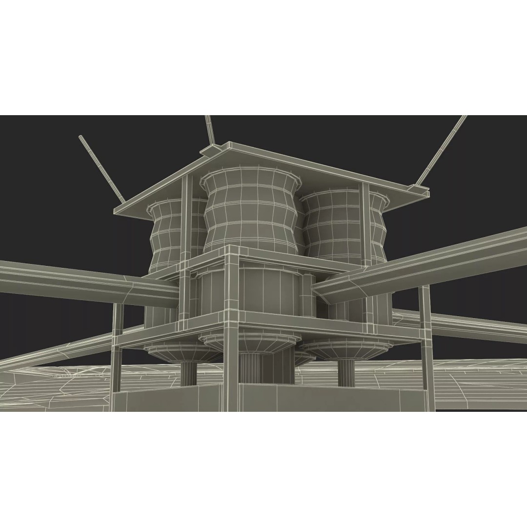 Satellite with Solar Sail 3D Model – High-Quality PBR Asset for Animation - View 27