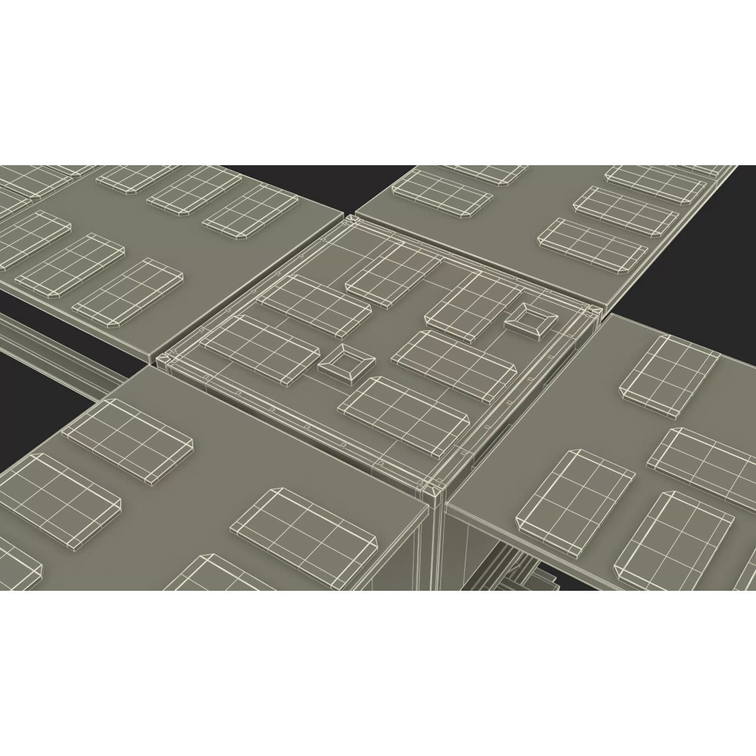 Satellite with Solar Sail 3D Model – High-Quality PBR Asset for Animation - View 30