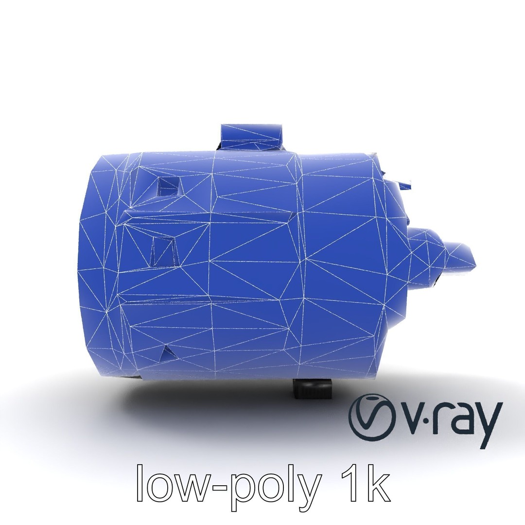 Galileo NASA Probe 3D Model – Low Poly Spacecraft, FBX, PBR Textures - View 26