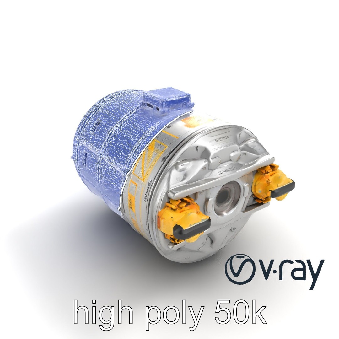 Galileo NASA Probe 3D Model – Low Poly Spacecraft, FBX, PBR Textures - View 30