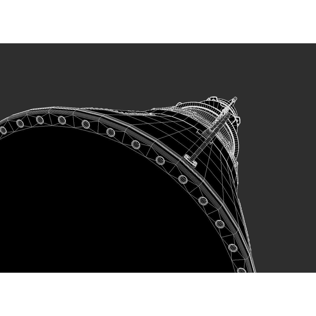 Sputnik 2 3D Model – PBR Spaceship Asset, Blender, FBX, OBJ - View 18