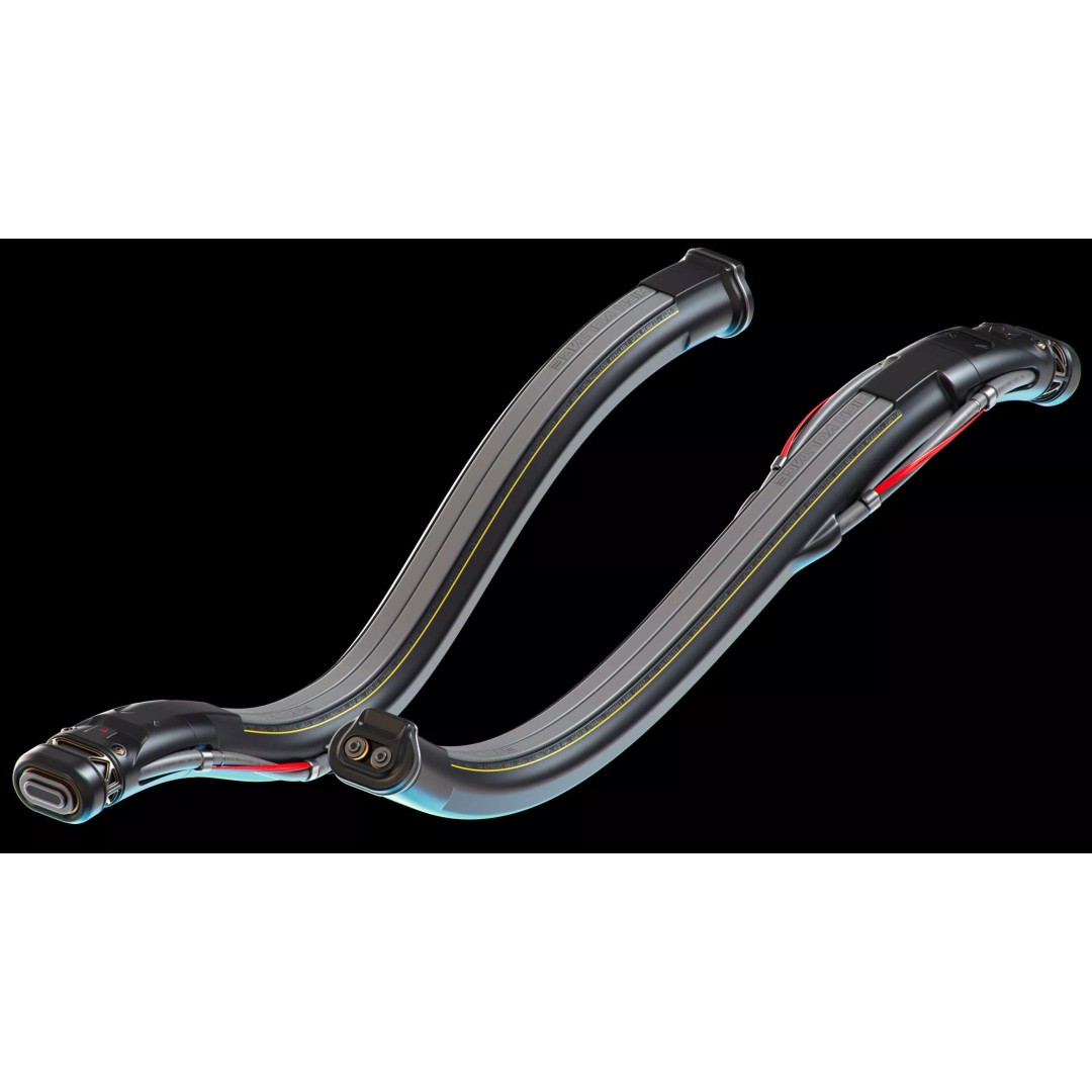 Wires and Cables 3D Model – Sci-Fi Vehicle Asset, OBJ Format - View 13