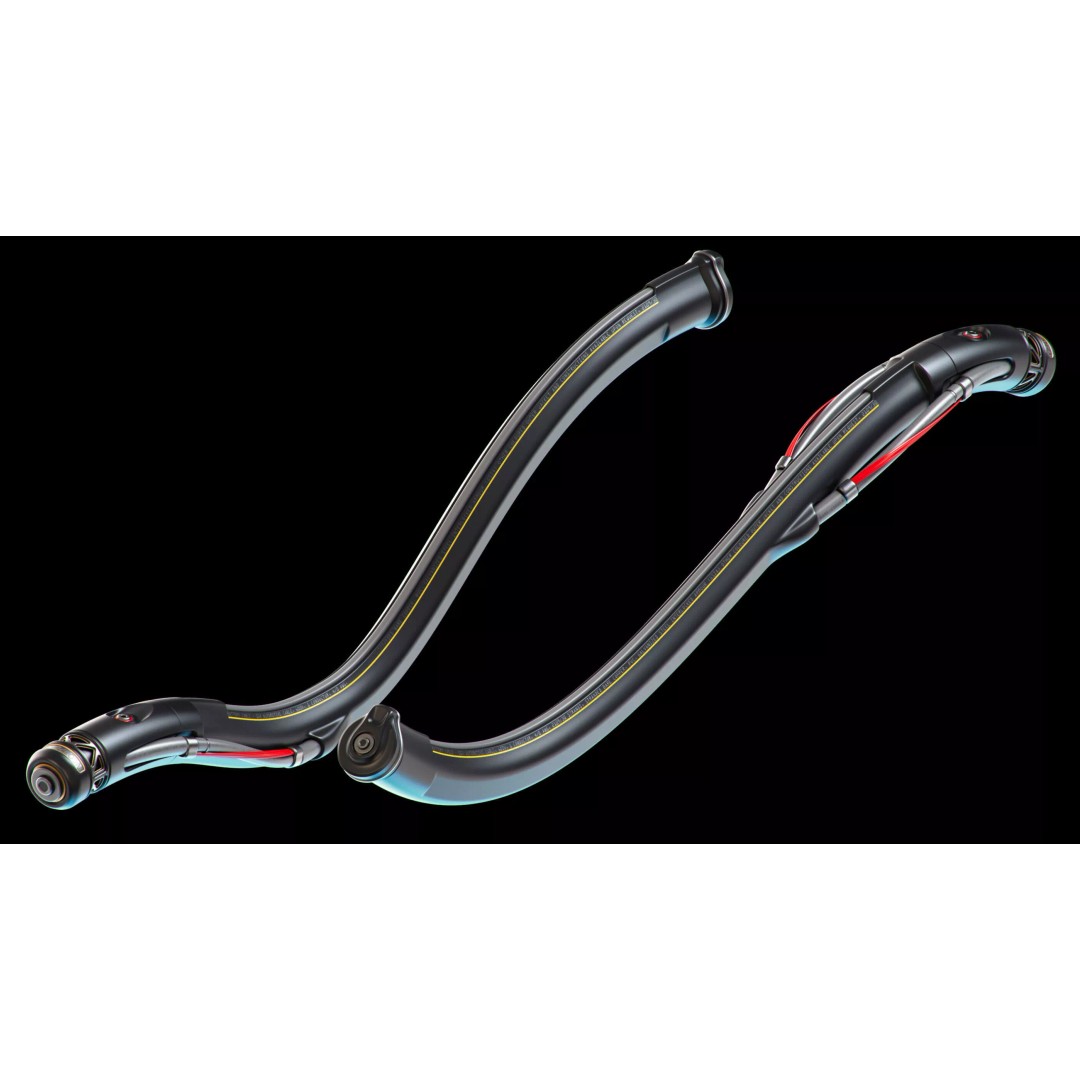Wires and Cables 3D Model – Sci-Fi Vehicle Asset, OBJ Format - View 22