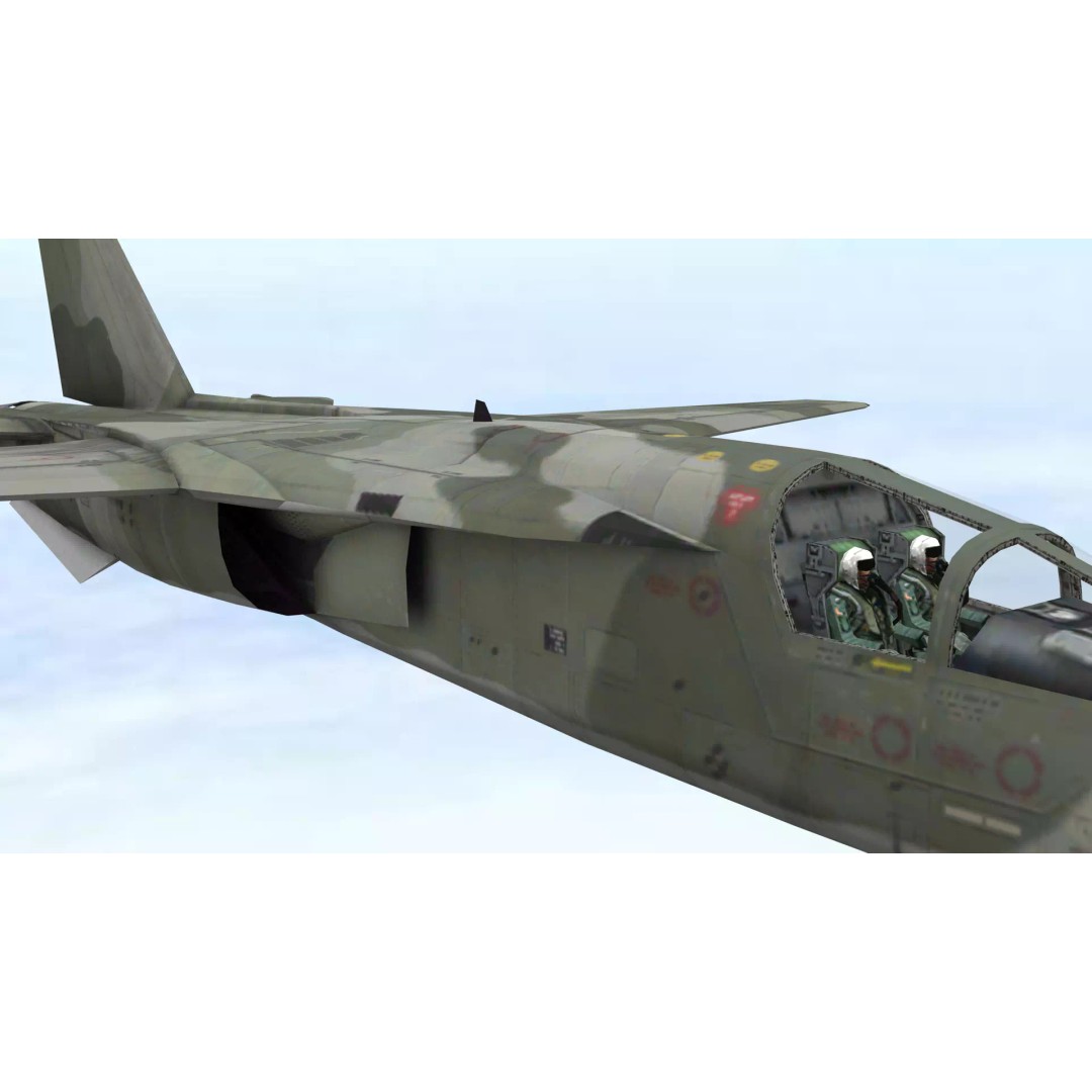 Fighter Jet 3D Model – Low Poly Game Asset, FBX, PBR Textures - View 6