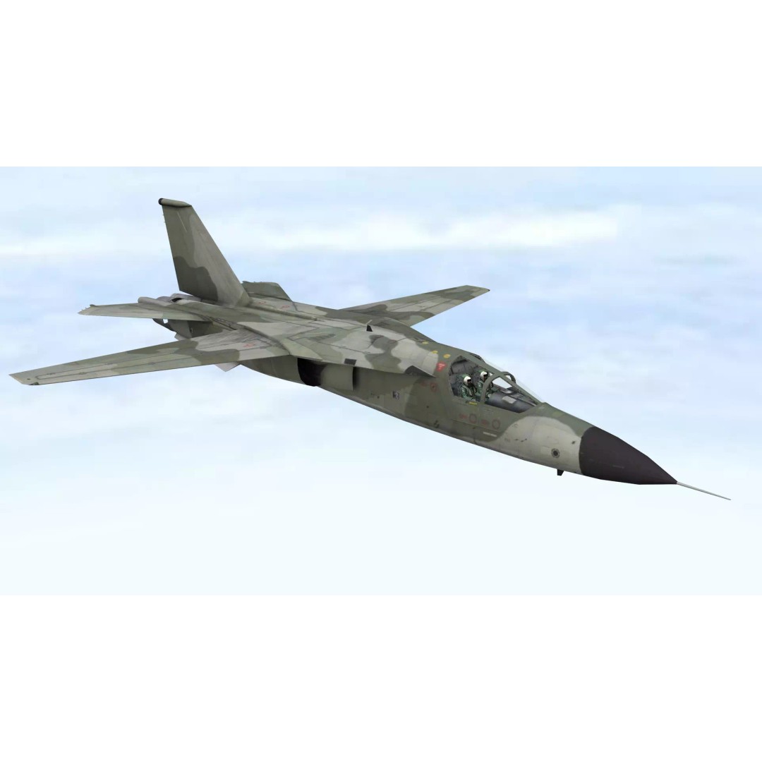 Fighter Jet 3D Model – Low Poly Game Asset, FBX, PBR Textures - View 7