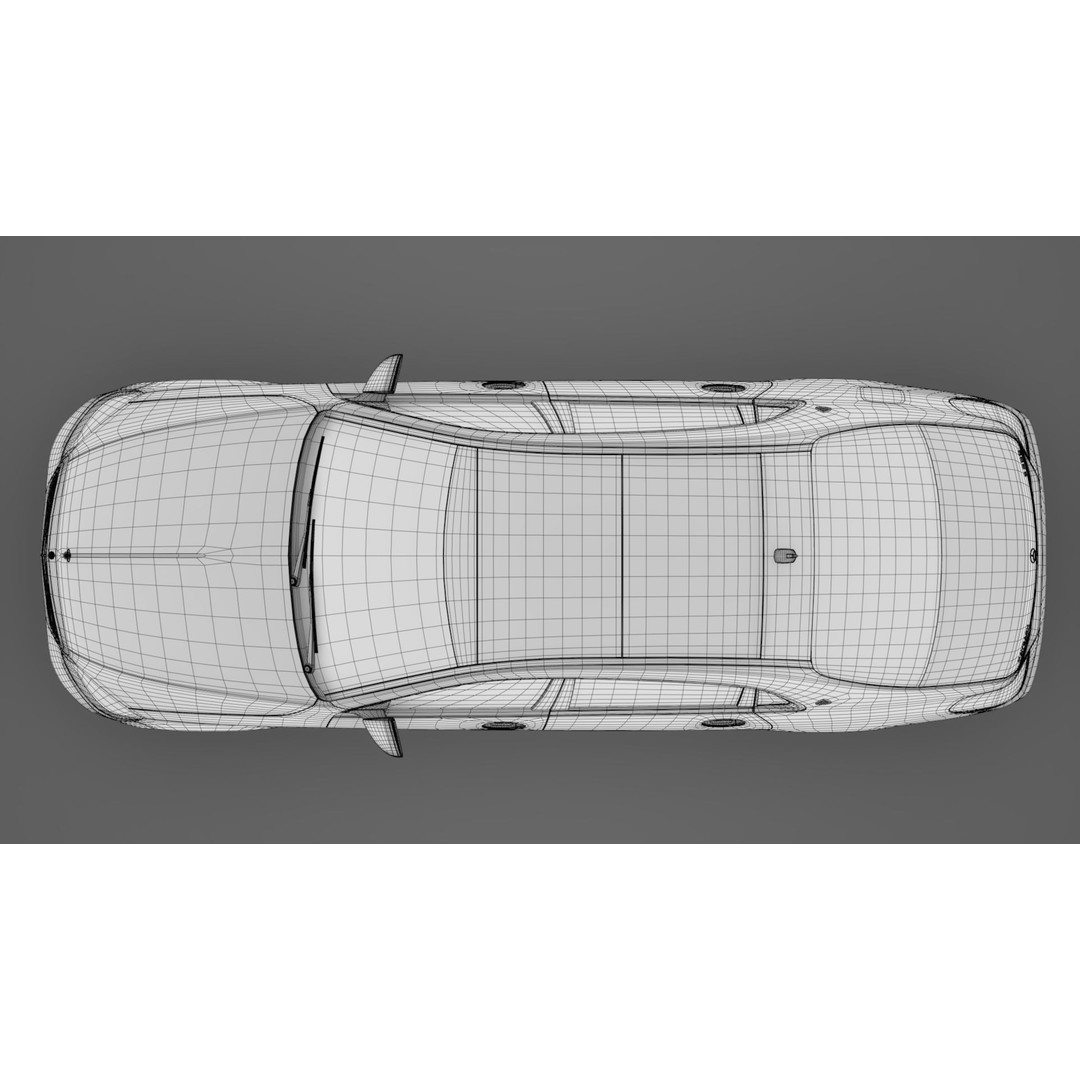 Mercedes Maybach S 560 4Matic 3D Model – High Poly Luxury Vehicle, FBX