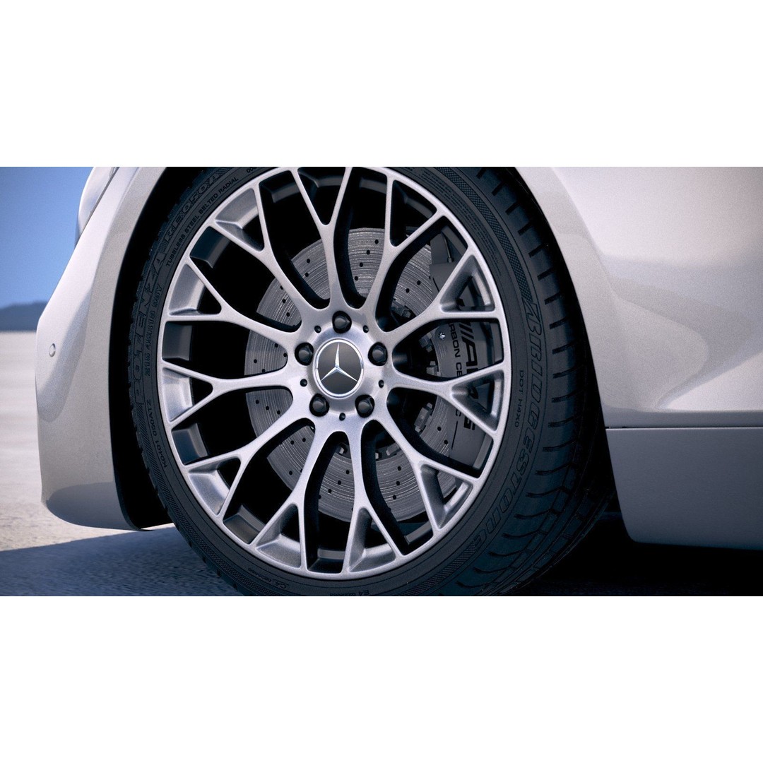 Mercedes AMG GT 2020 3D Model – High Poly Sport Car, FBX, OBJ - View 19