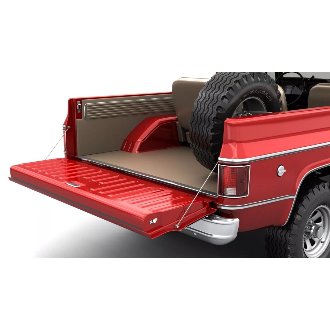 Vintage SUV 3D Model – High Detail 4WD Vehicle, FBX & Blender - View 12