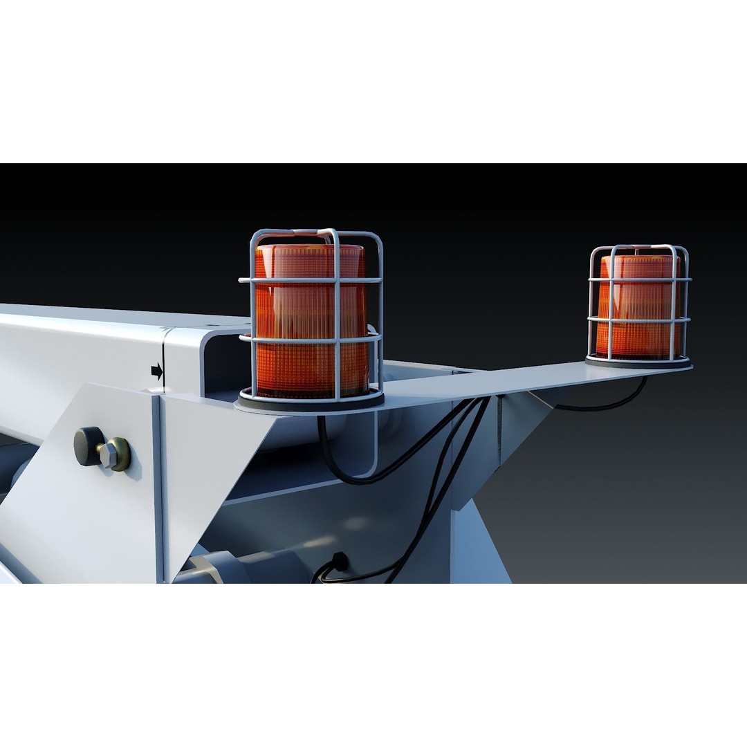 Bucket Truck 3D Model – Low Poly Boom Truck with PBR Textures - View 31