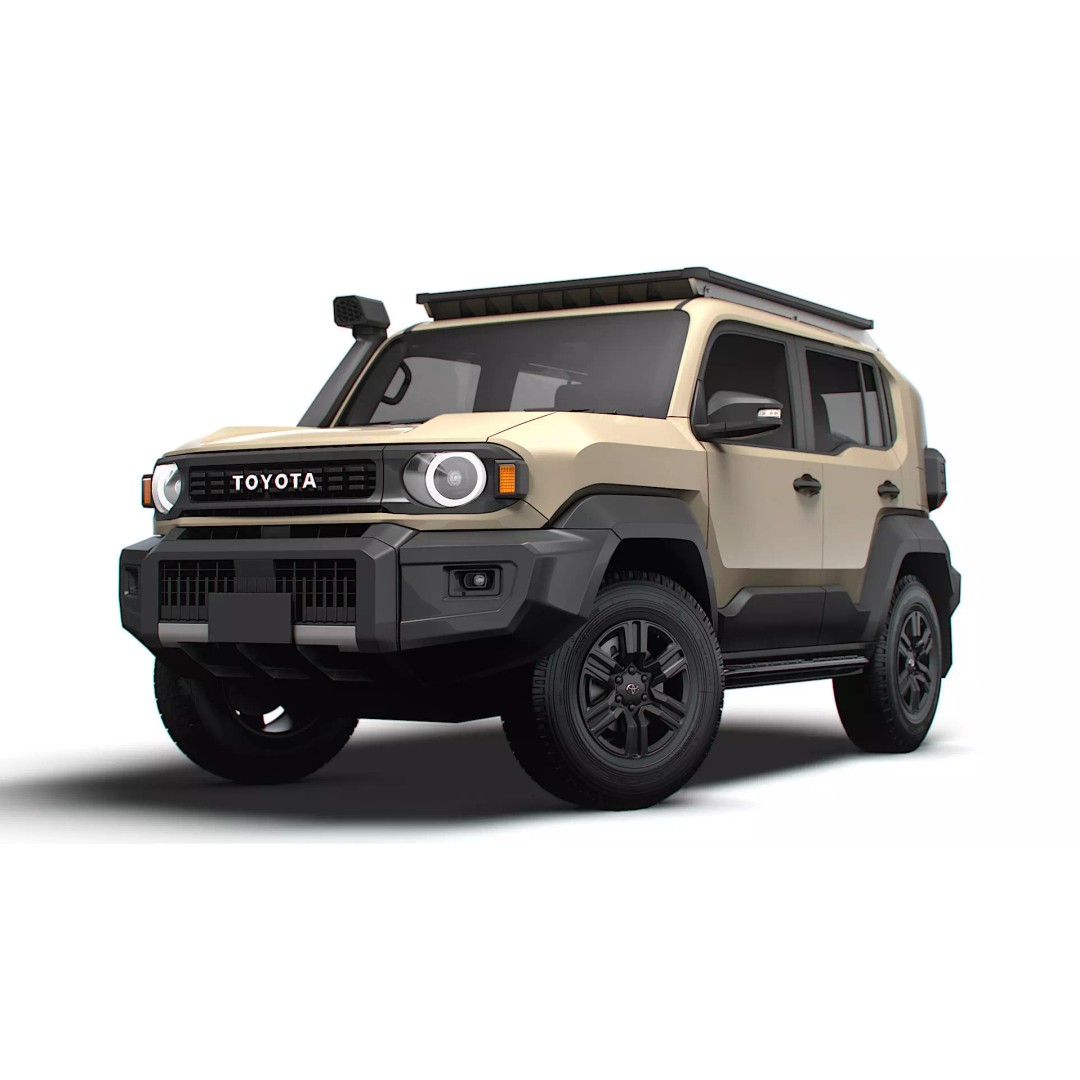 Toyota Land Cruiser FJ 2026 3D Model – High Poly Game-Ready Asset, FBX - View 10