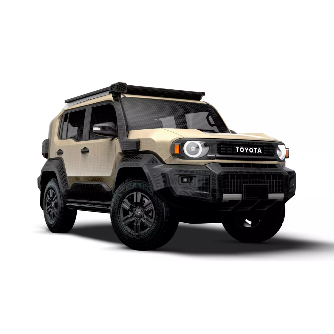 Toyota Land Cruiser FJ 2026 3D Model – High Poly Game-Ready Asset, FBX - View 16