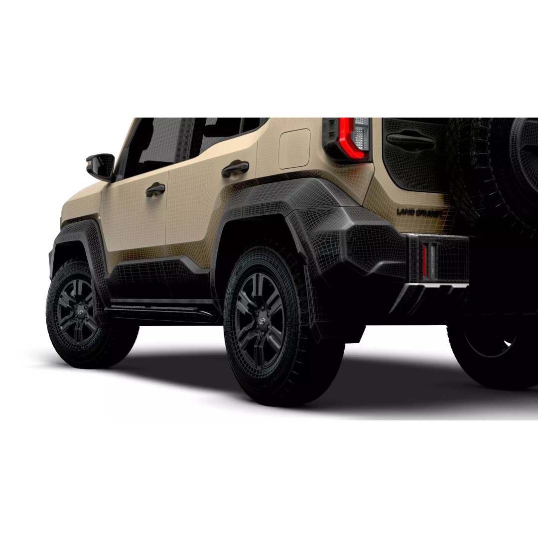Toyota Land Cruiser FJ 2026 3D Model – High Poly Game-Ready Asset, FBX - View 19