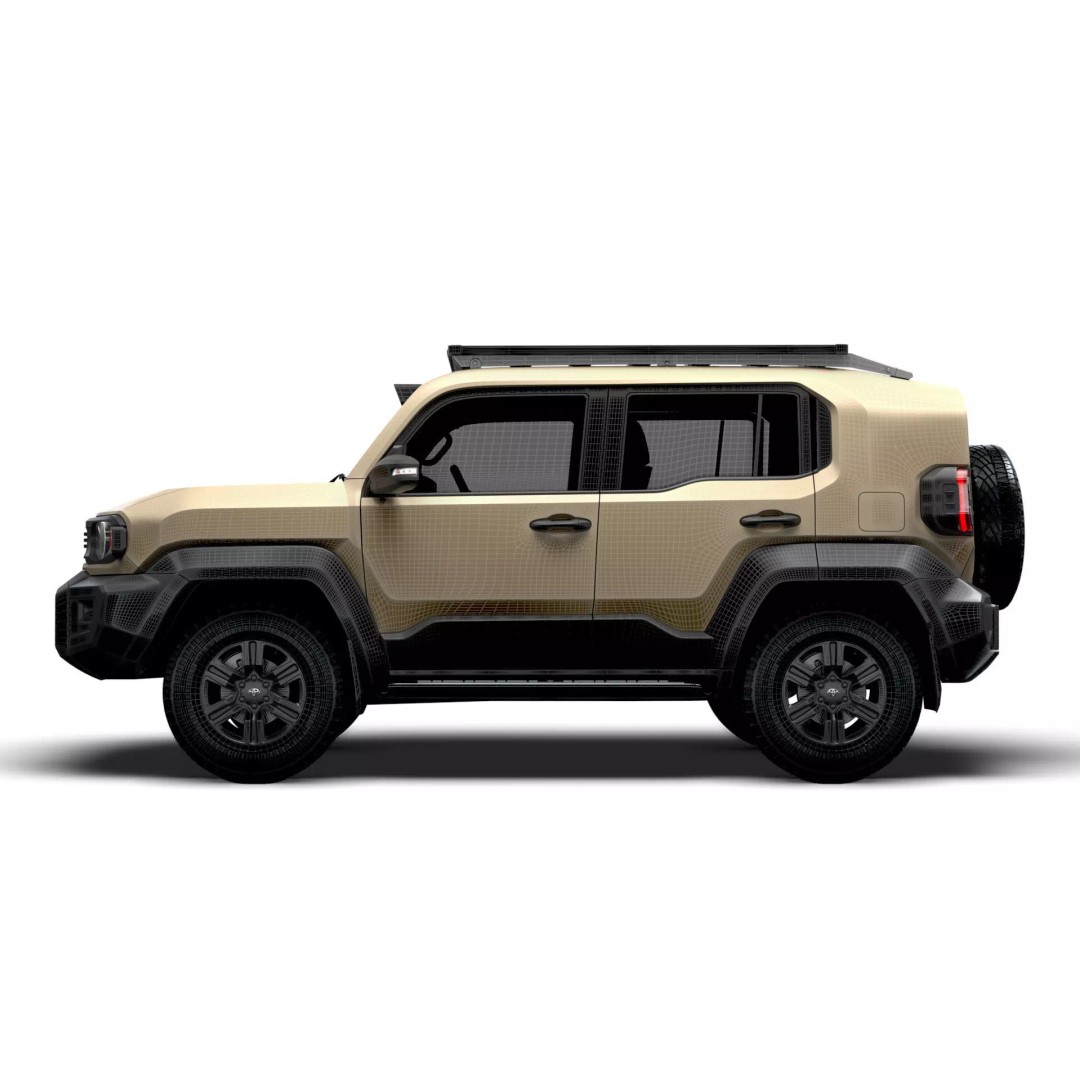 Toyota Land Cruiser FJ 2026 3D Model – High Poly Game-Ready Asset, FBX - View 20