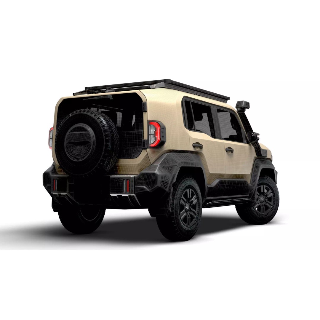 Toyota Land Cruiser FJ 2026 3D Model – High Poly Game-Ready Asset, FBX - View 21