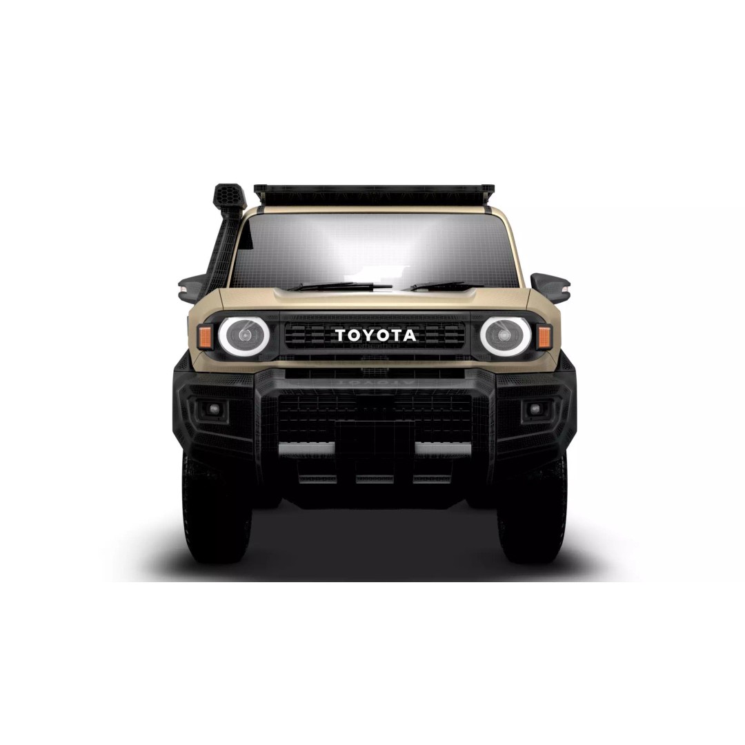 Toyota Land Cruiser FJ 2026 3D Model – High Poly Game-Ready Asset, FBX - View 22