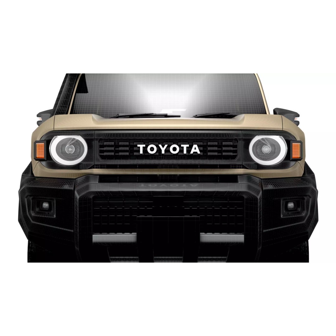 Toyota Land Cruiser FJ 2026 3D Model – High Poly Game-Ready Asset, FBX - View 23