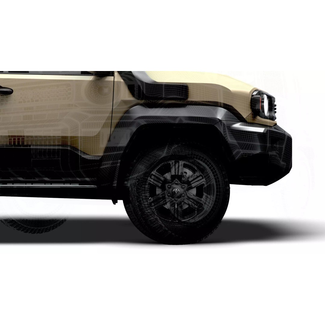 Toyota Land Cruiser FJ 2026 3D Model – High Poly Game-Ready Asset, FBX - View 28