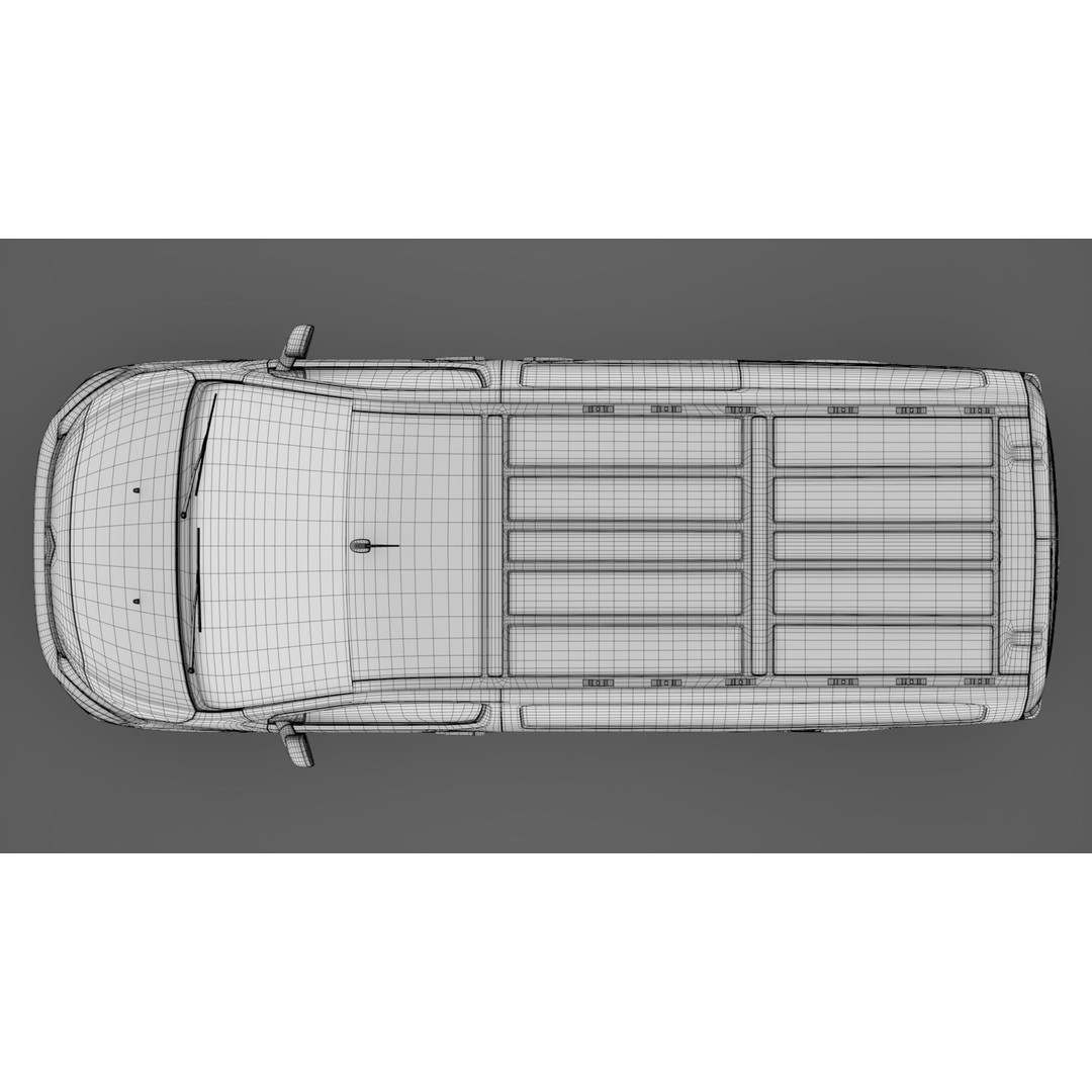 Citroen Jumpy L3 2017 3D Model – High-Quality Utility Van, FBX - View 19