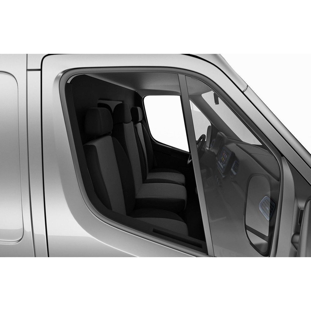 Renault Master Van L2H2 3D Model – High Poly Cargo Vehicle, FBX, OBJ - View 15