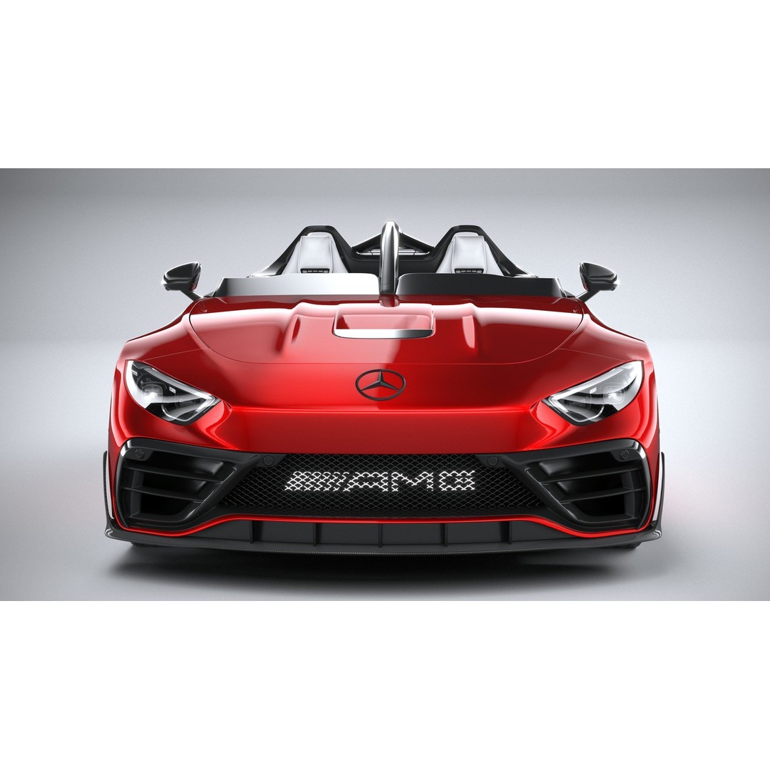 Mercedes-Benz PureSpeed AMG 2024 3D Model – High Poly Car Asset, FBX, OBJ - View 15