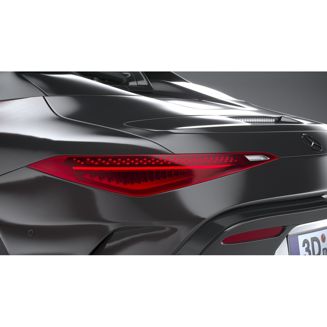 Mercedes-Benz PureSpeed AMG 2024 3D Model – High Poly Car Asset, FBX, OBJ - View 17