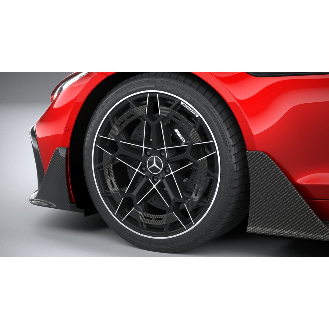Mercedes-Benz PureSpeed AMG 2024 3D Model – High Poly Car Asset, FBX, OBJ - View 18