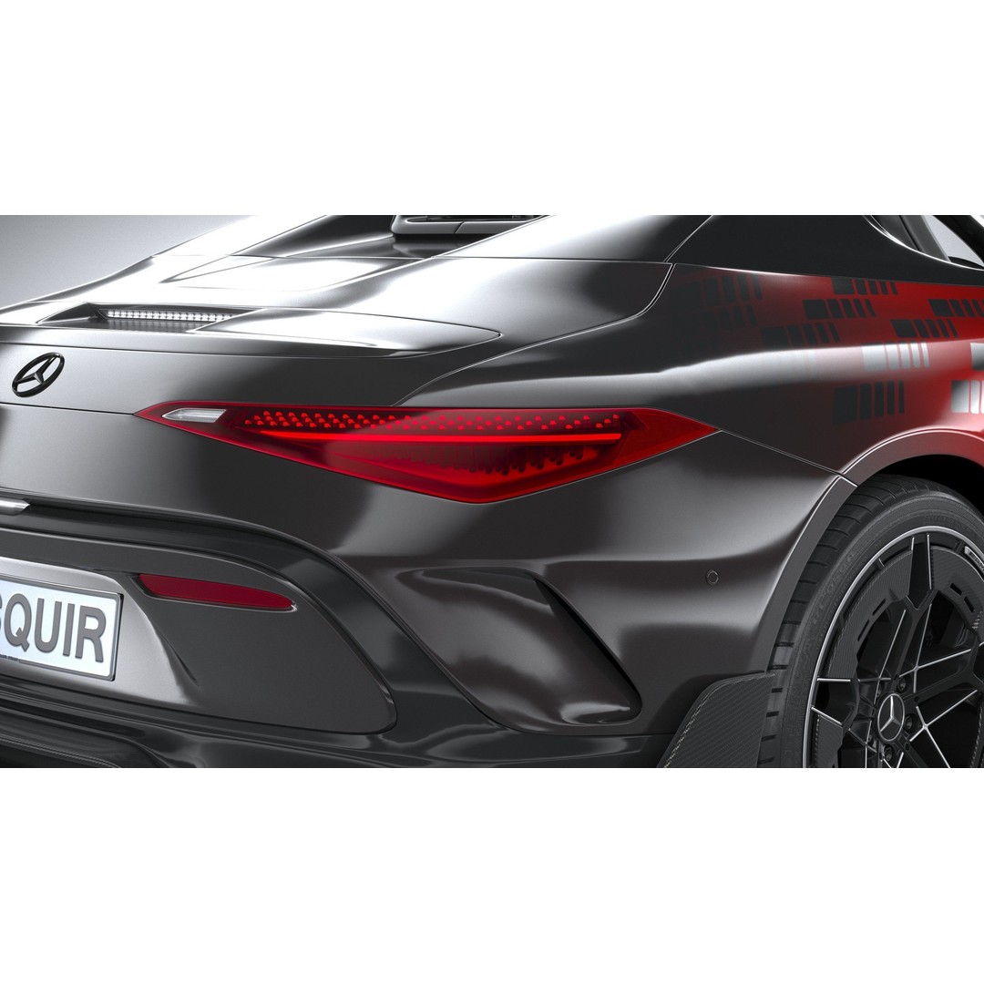 Mercedes-Benz PureSpeed AMG 2024 3D Model – High Poly Car Asset, FBX, OBJ - View 20
