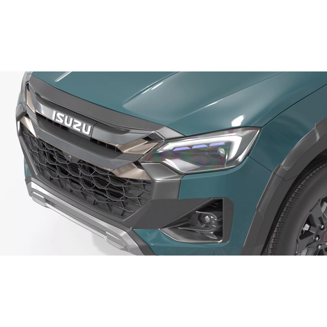 Isuzu D-MAX 3D Model – Rigged Pickup Truck for Maya, PBR Textures - View 15
