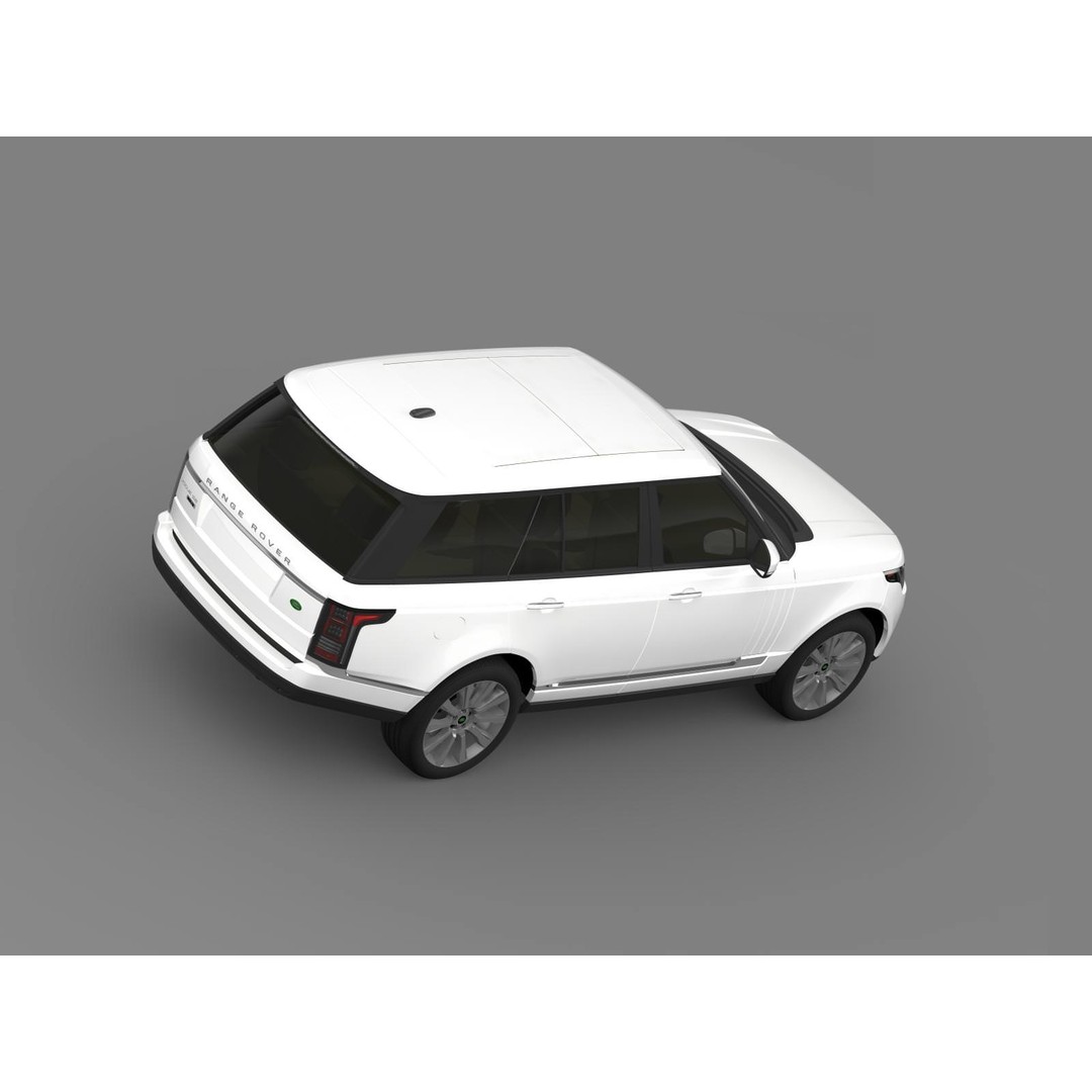 Range Rover Vogue SE SDV8 3D Model – High Poly Luxury SUV, FBX, OBJ - View 17