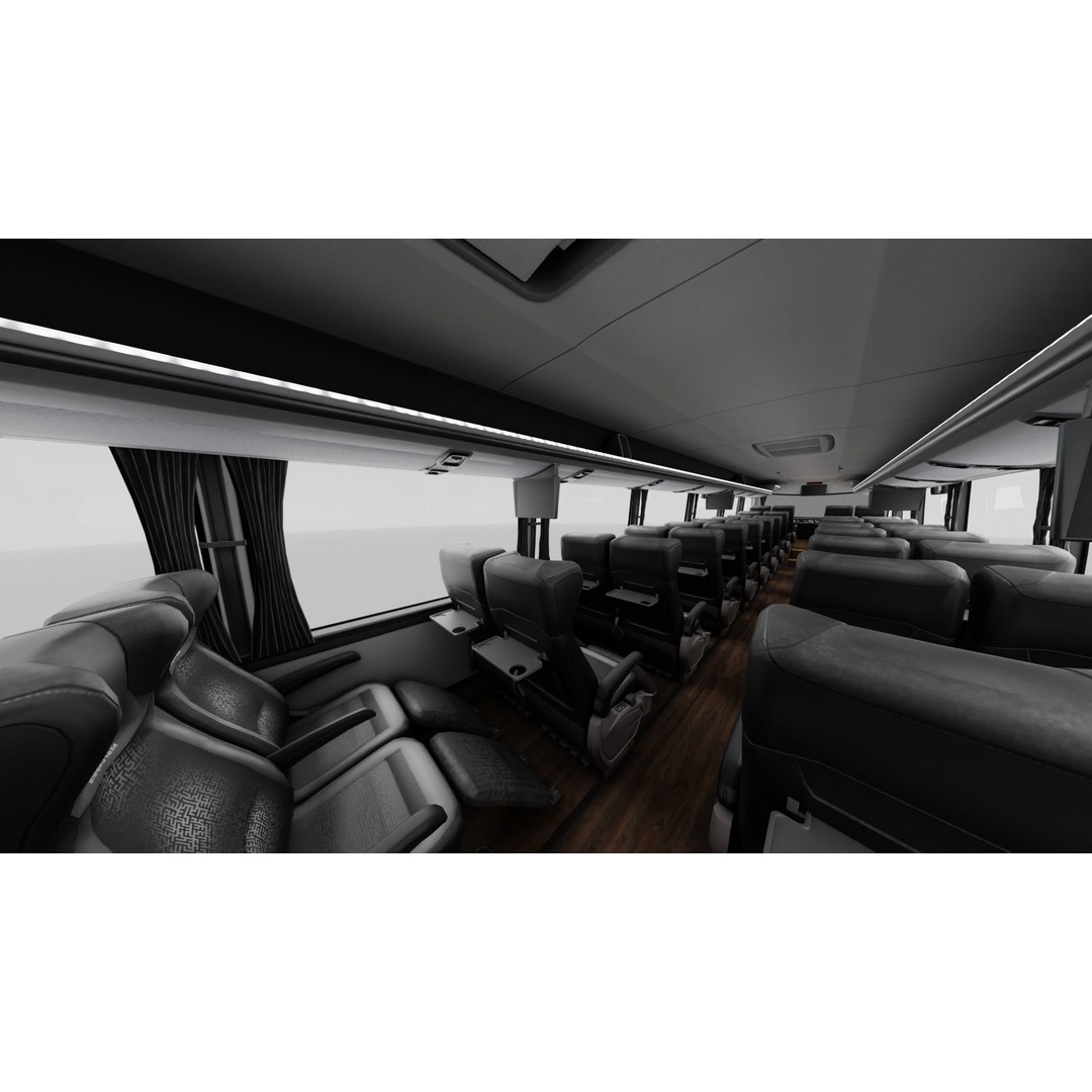 Marcopolo G8 1600 LD 2023 3D Model – High Poly Bus with PBR Textures - View 18