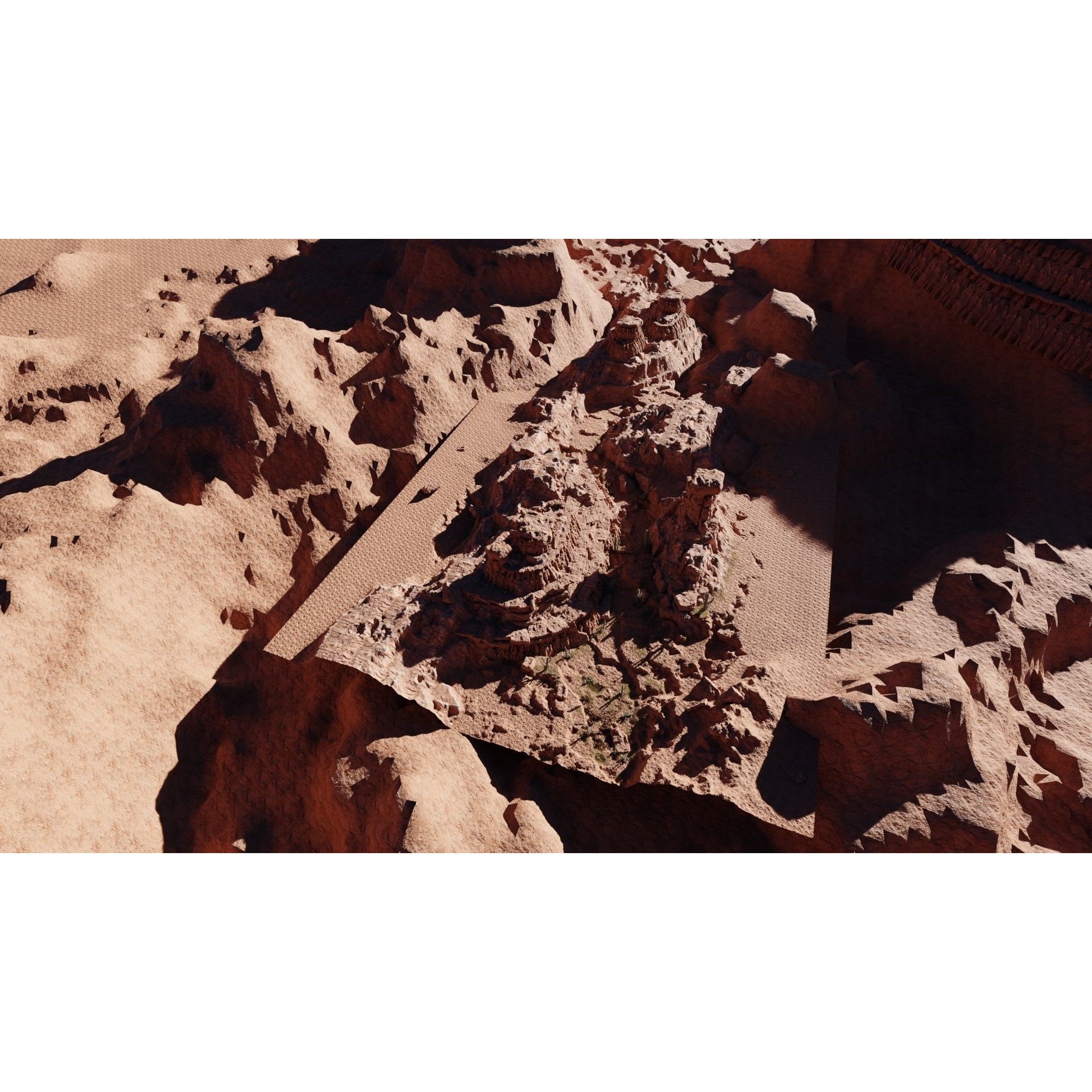 Canyon Scene - Game-Ready 3D Model - View 9