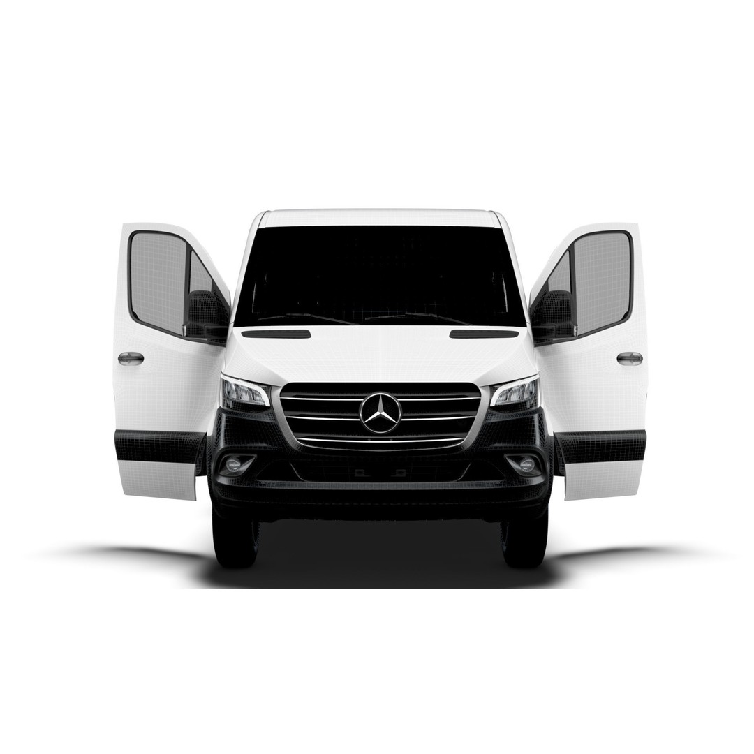 Mercedes Benz Sprinter L1H1 FWD 3D Model – High Quality Interior, FBX, OBJ - View 20