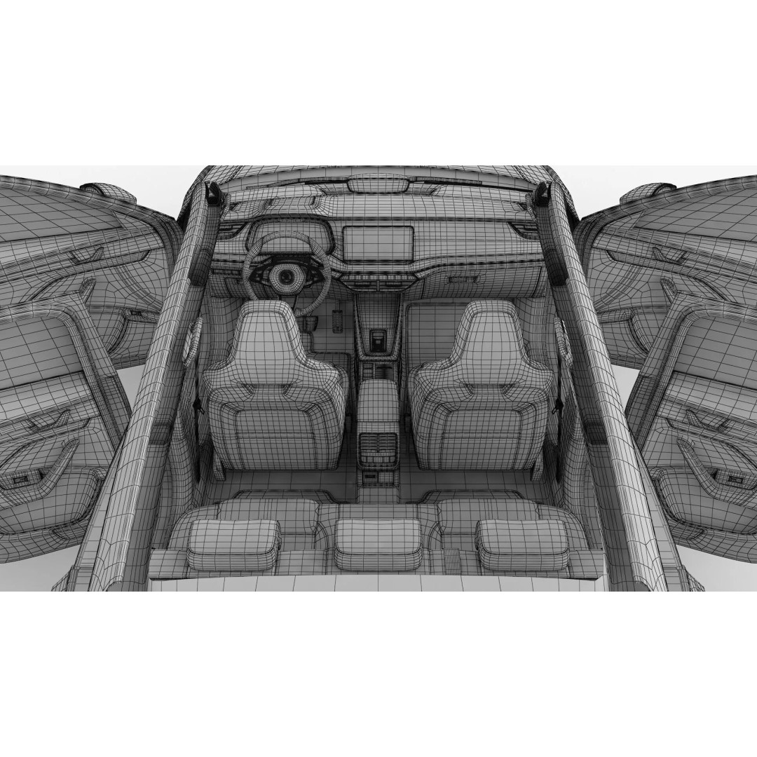 Skoda Octavia RS Combi 2020 3D Model – High Poly Car Asset, FBX, OBJ