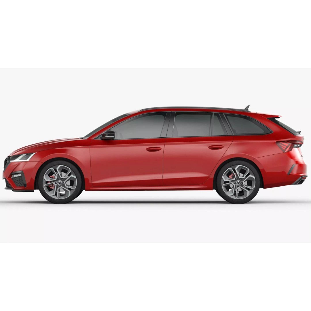 Skoda Octavia RS Combi 2020 3D Model – High Poly Car Asset, FBX, OBJ - View 12