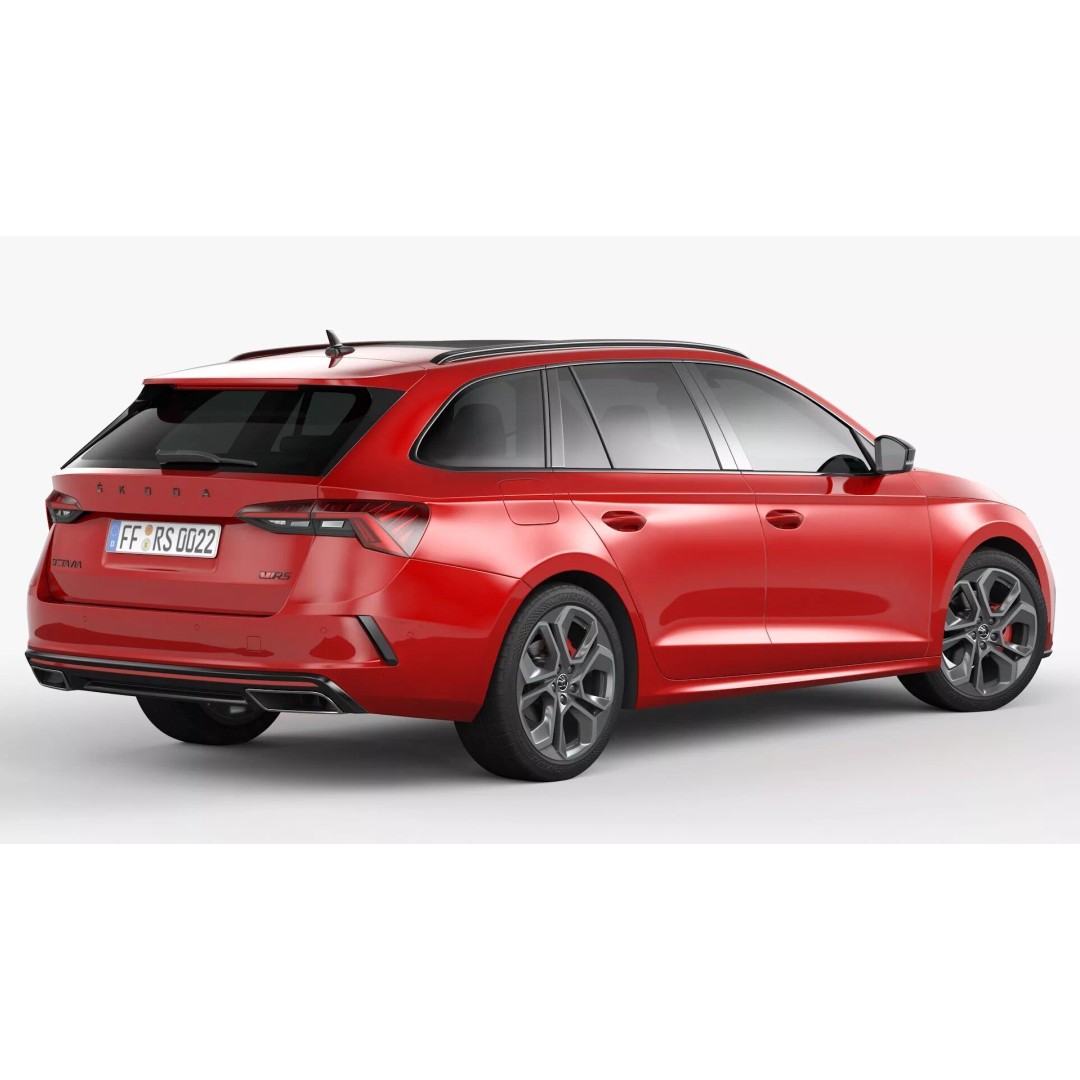 Skoda Octavia RS Combi 2020 3D Model – High Poly Car Asset, FBX, OBJ - View 5