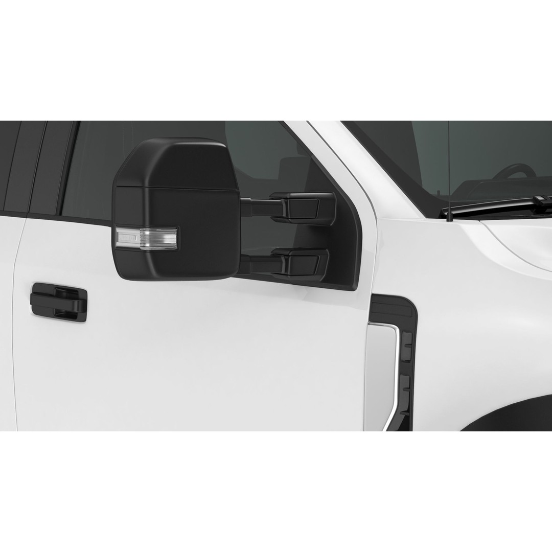 Pickup Truck 3D Model – Black Dump Vehicle, PBR Textures, FBX - View 24