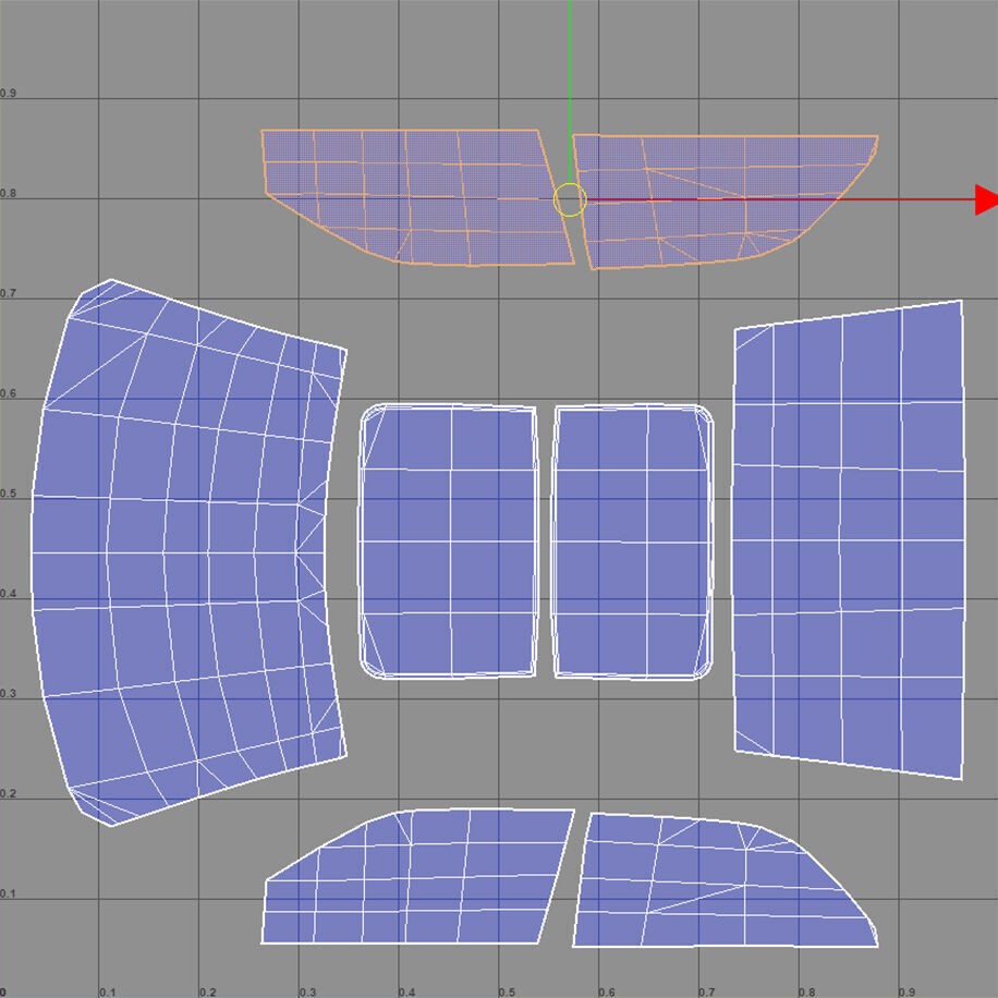Chrysler C300 3D Model – Low Poly Game Ready Asset, FBX, OBJ - View 29