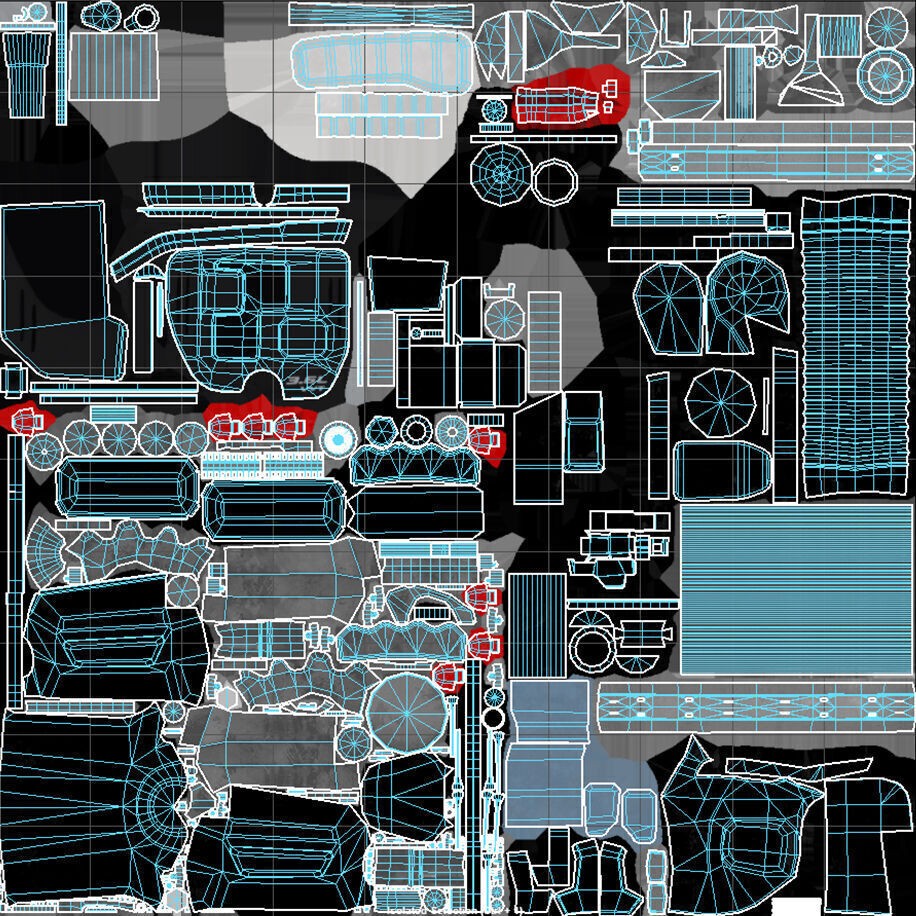 Chrysler C300 3D Model – Low Poly Game Ready Asset, FBX, OBJ - View 32