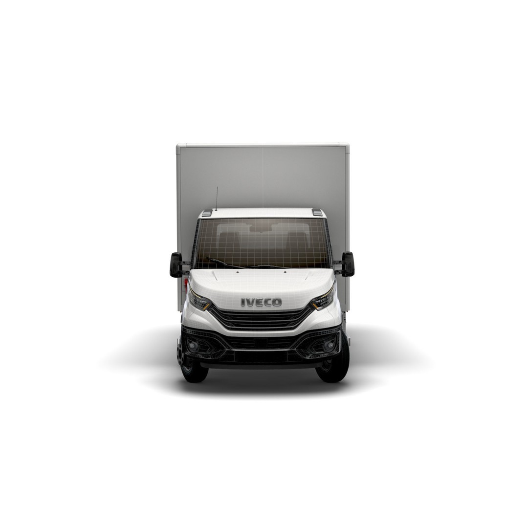 Iveco Daily Box 2022 3D Model – High Poly Vehicle for Animation, FBX - View 20