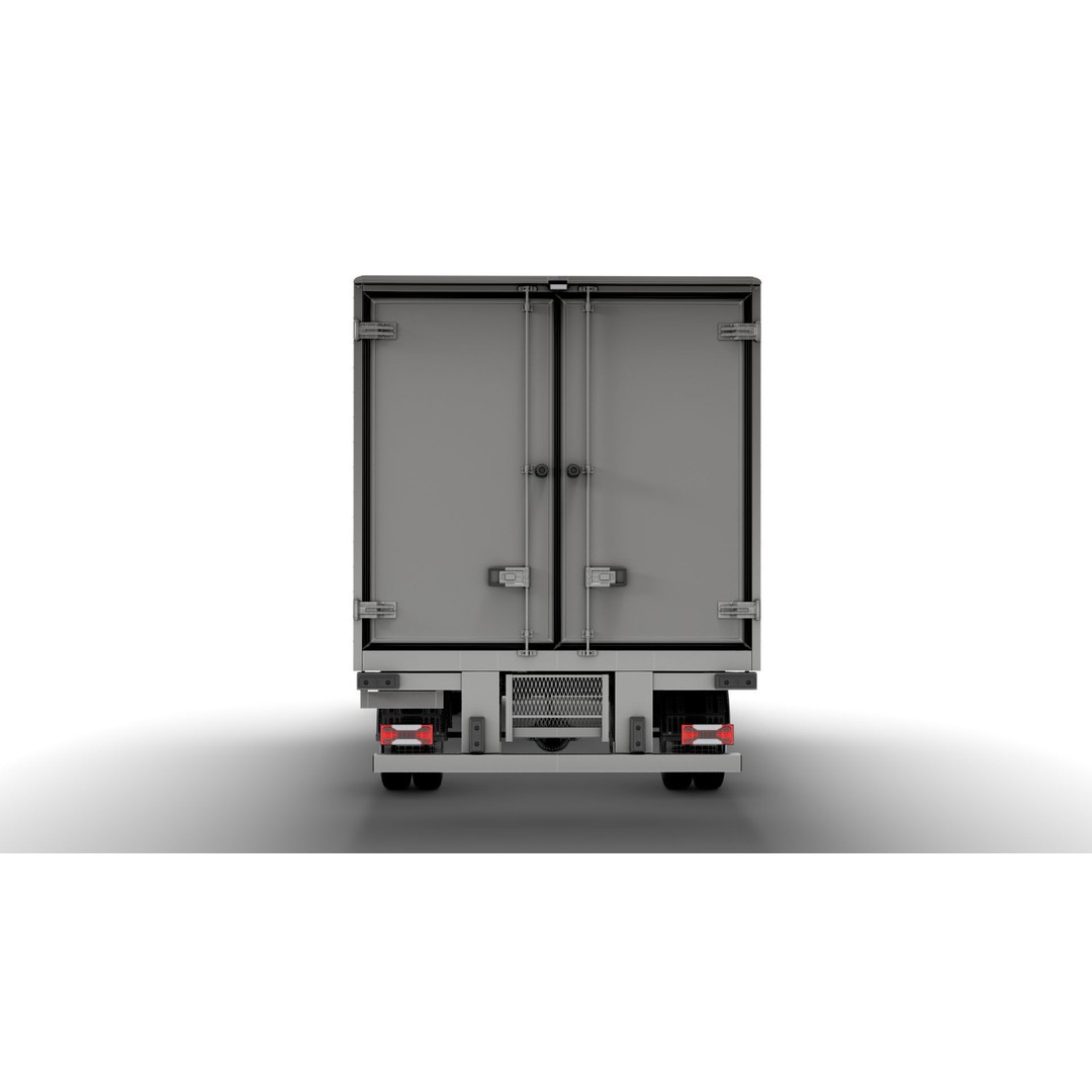 Iveco Daily Box 2022 3D Model – High Poly Vehicle for Animation, FBX - View 24